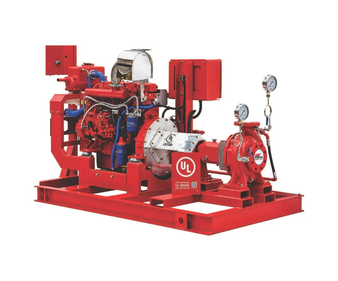 End section fire pumps