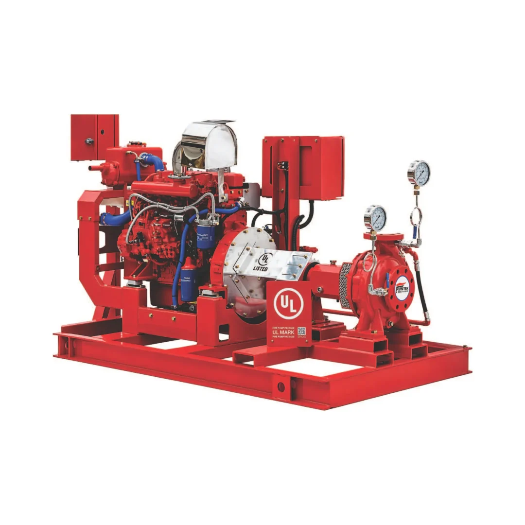 End section fire pumps